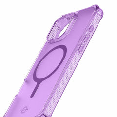 ITSKINS Hybrid_R Vapor MagSafe Case Light Purple for iPhone 16 Pro