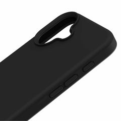 Blu Element Silicone w/MagSafe Case Black for iPhone 16