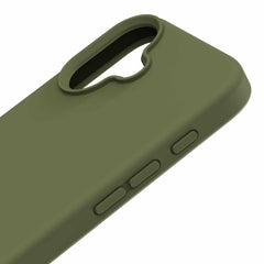 Blu Element Silicone w/MagSafe Case Olive for iPhone 16