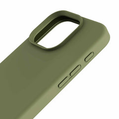 Blu Element Silicone w/MagSafe Case Olive for iPhone 16 Pro