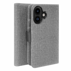 Blu Element Folio 2 in 1 Case Grey for iPhone 16