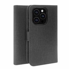 Blu Element Folio 2 in 1 w/MagSafe Case Black for iPhone 16 Pro