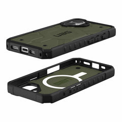 UAG Pathfinder MagSafe Rugged Case Olive Drab for iPhone 16 Plus