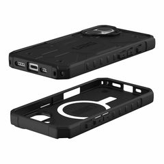 UAG Pathfinder MagSafe Rugged Case Black for iPhone 16