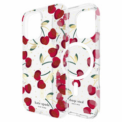 Kate Spade Protective Case w/MagSafe Cherry Dot for iPhone 16