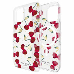 Kate Spade Protective Case w/MagSafe Cherry Dot for iPhone 16 Plus