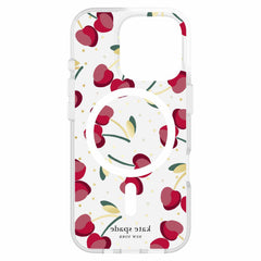 Kate Spade Protective Case w/MagSafe Cherry Dot for iPhone 16 Pro