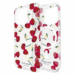 Kate Spade Protective Case w/MagSafe Cherry Dot for iPhone 16 Pro