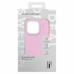 Ideal of Sweden Silicone Case MagSafe Bubble Gum Pink for iPhone 16 Pro Max