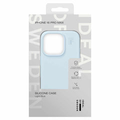 Ideal of Sweden Silicone Case MagSafe Light Blue for iPhone 16 Pro Max