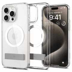 Spigen Slim Armor Essential S MagFit Case Crystal Clear for iPhone 15 Pro