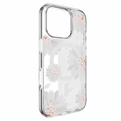 SwitchEasy Style MagSafe Case White Flower for iPhone 16 Pro