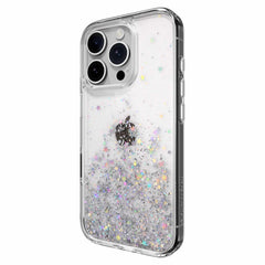 SwitchEasy Starfield 3D Glitter Case Transparent for iPhone 16 Pro