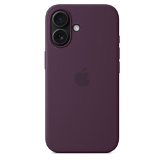 Apple Silicone Case with MagSafe Plum for iPhone 16