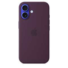 Apple Silicone Case with MagSafe Plum for iPhone 16