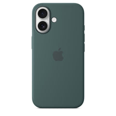 Apple Silicone Case with MagSafe Lake Green for iPhone 16