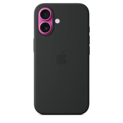 Apple Silicone Case with MagSafe Black for iPhone 16 Plus