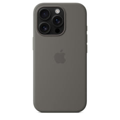 Apple Silicone Case with MagSafe Stone Grey for iPhone 16 Pro