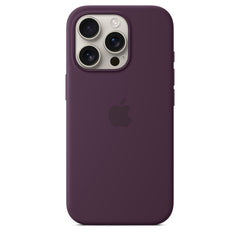 Apple Silicone Case with MagSafe Plum for iPhone 16 Pro