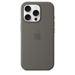 Apple Silicone Case with MagSafe Stone Grey for iPhone 16 Pro Max