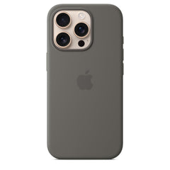 Apple Silicone Case with MagSafe Stone Grey for iPhone 16 Pro Max