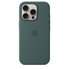 Apple Silicone Case with MagSafe Lake Green for iPhone 16 Pro max