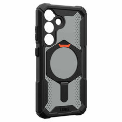 UAG Plasma XTE Rugged Kickstand Case w/Magnet Black/Orange for Samsung Galaxy S25