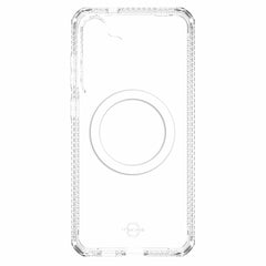 ITSKINS Hybrid_R Clear Case Compatible w/MagSafe for Samsung Galaxy S25