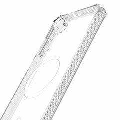 ITSKINS Hybrid_R Clear Case Compatible w/MagSafe for Samsung Galaxy S25