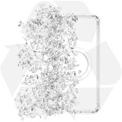 ITSKINS Hybrid_R Clear Case Compatible w/MagSafe for Samsung Galaxy S25