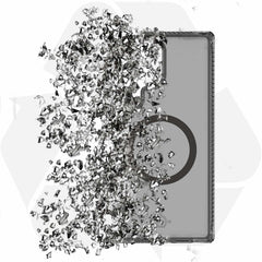 ITSKINS Hybrid_R Vapor Case Smoke w/Magnets for Samsung Galaxy S25 Ultra