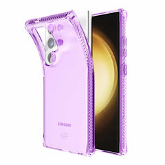 ITSKINS Spectrum_R Clear Case Light Purple for Samsung Galaxy S25 Ultra