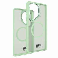 Blu Element Chromatic Kick Compatible w/MagSafe Case Light Green for Samsung Galaxy S25