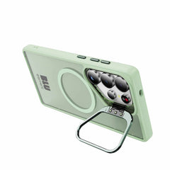 Blu Element Chromatic Kick Compatible w/MagSafe Case Light Green for Samsung Galaxy S25 Ultra