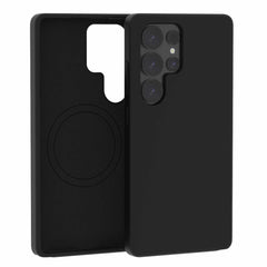 Blu Element Silicone Compatible w/Magnets Case Black for Samsung Galaxy S25 Ultra