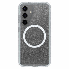 OtterBox Symmetry Clear Magnets Case Stardust with Blue Tint for Samsung Galaxy S25