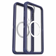 OtterBox Defender Pro XT Clear Magnets Case Violet Thunder for Samsung Galaxy S25+