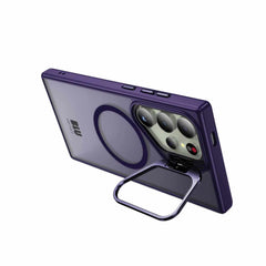 Blu Element Chromatic Kick Compatible w/MagSafe Case Deep Violet for Samsung Galaxy S25 Ultra