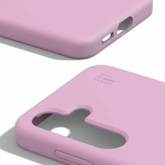 Ideal of Sweden Silicone Case Compatible w/MagSafe Bubblegum Pink for Samsung Galaxy S25