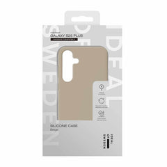 Ideal of Sweden Silicone Case Compatible w/MagSafe Beige for Samsung Galaxy S25+