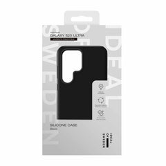 Ideal of Sweden Silicone Case Compatible w/MagSafe Black for Samsung Galaxy S25 Ultra