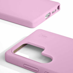 Ideal of Sweden Silicone Case Compatible w/MagSafe Bubblegum Pink for Samsung Galaxy S25 Ultra