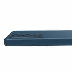 Avana Velvet Case Compatible w/MagSafe Navy Blue for Samsung Galaxy S25 Ultra