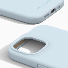 Ideal of Sweden Silicone Case MagSafe Light Blue for iPhone 16e/15/14/13