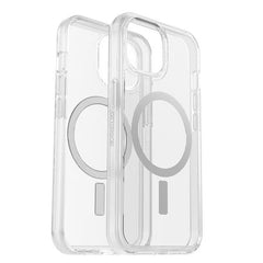 OtterBox Symmetry Clear MagSafe Case Bulk Clear with Blue Tint for iPhone 16e/15/14/13