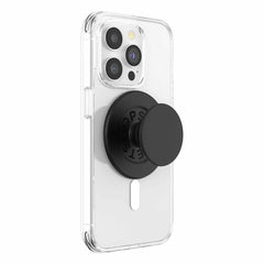 PopSockets PopGrip For MagSafe Round with Adapter Ring Black