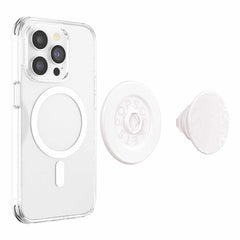 PopSockets PopGrip For MagSafe Round with Adapter Ring Horchata