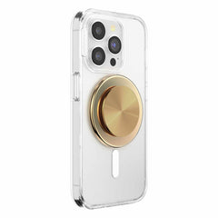 PopSockets PopGrip for MagSafe Round with Adapter Ring Radial Gold