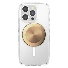 PopSockets PopGrip for MagSafe Round with Adapter Ring Radial Gold