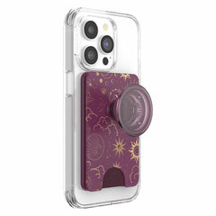 PopSockets PopWallet+ For MagSafe with Adapter Celestial Mauve